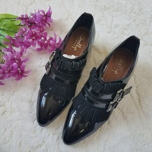 SHELLYS LONDON SALISBURY BUCKLE LEATHER LOAFERS